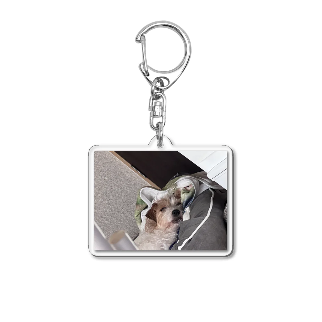 マイペース サンタさんの二度寝常習犯 サンタさん Acrylic Key Chain