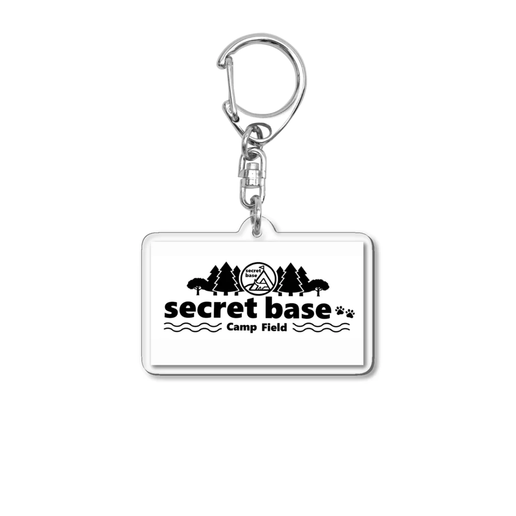 secret base camp  fieldのsecret base camp  field アクリルキーホルダー