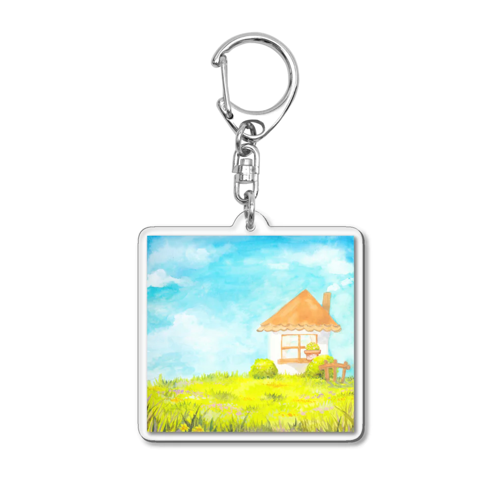 sakura_nakoのおうち Acrylic Key Chain