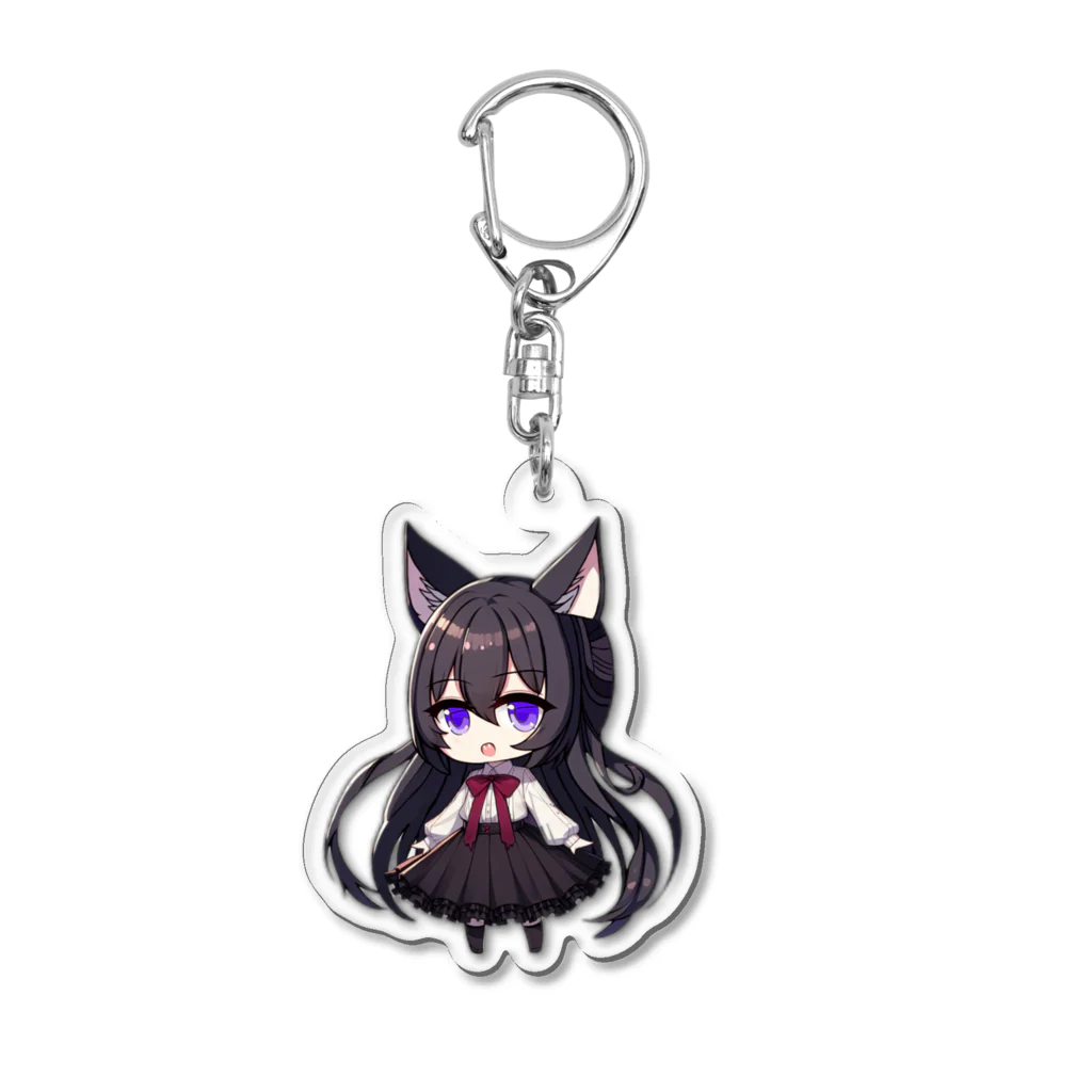 元近ちかのちょこっとデフォルメ Acrylic Key Chain