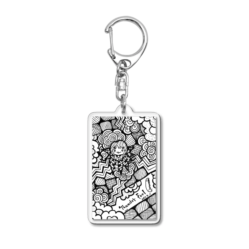 HolicDGのThunder Feel Acrylic Key Chain