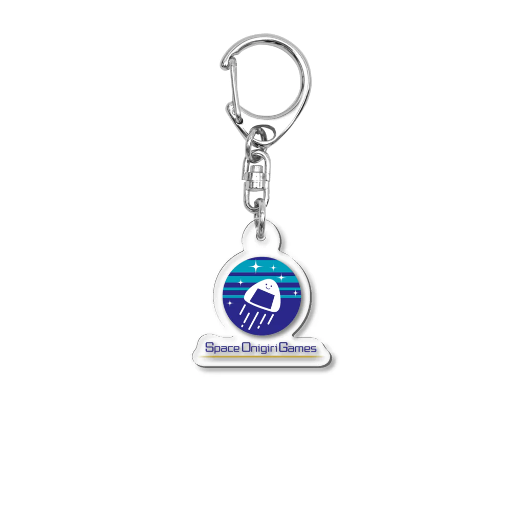 SpaceOnigiriGameLLCのSpace Onigiri Game Acrylic Key Chain