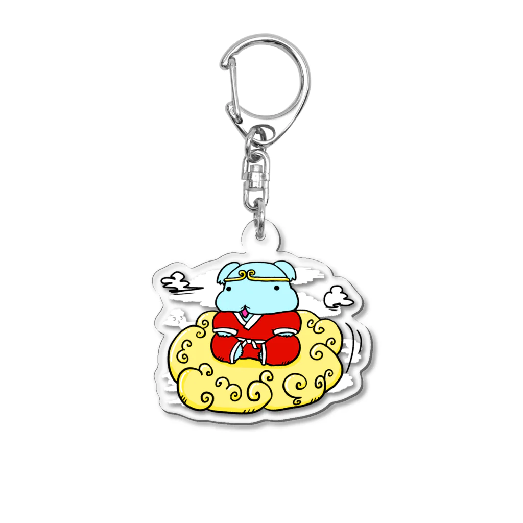 まるちょ屋のコアラの西遊記 Acrylic Key Chain