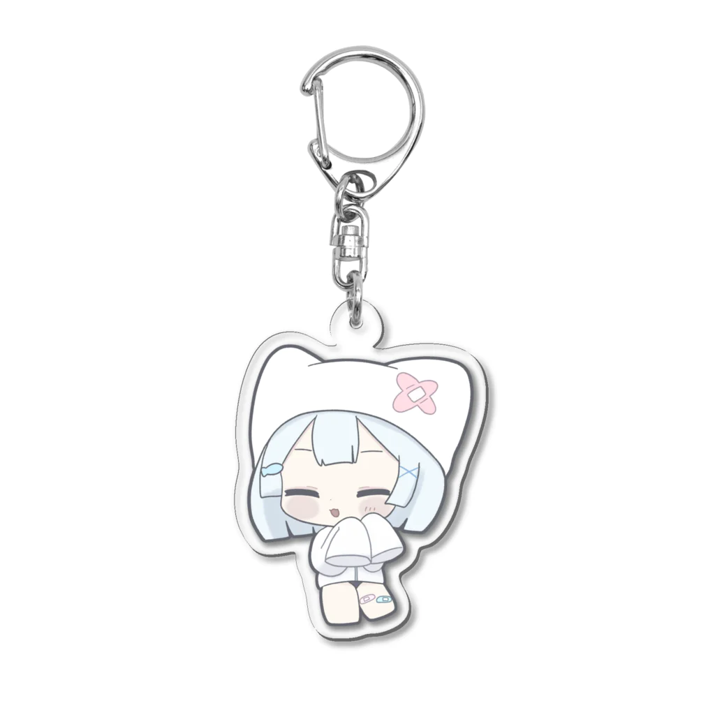 小猫丸ちゅるの笑 Acrylic Key Chain