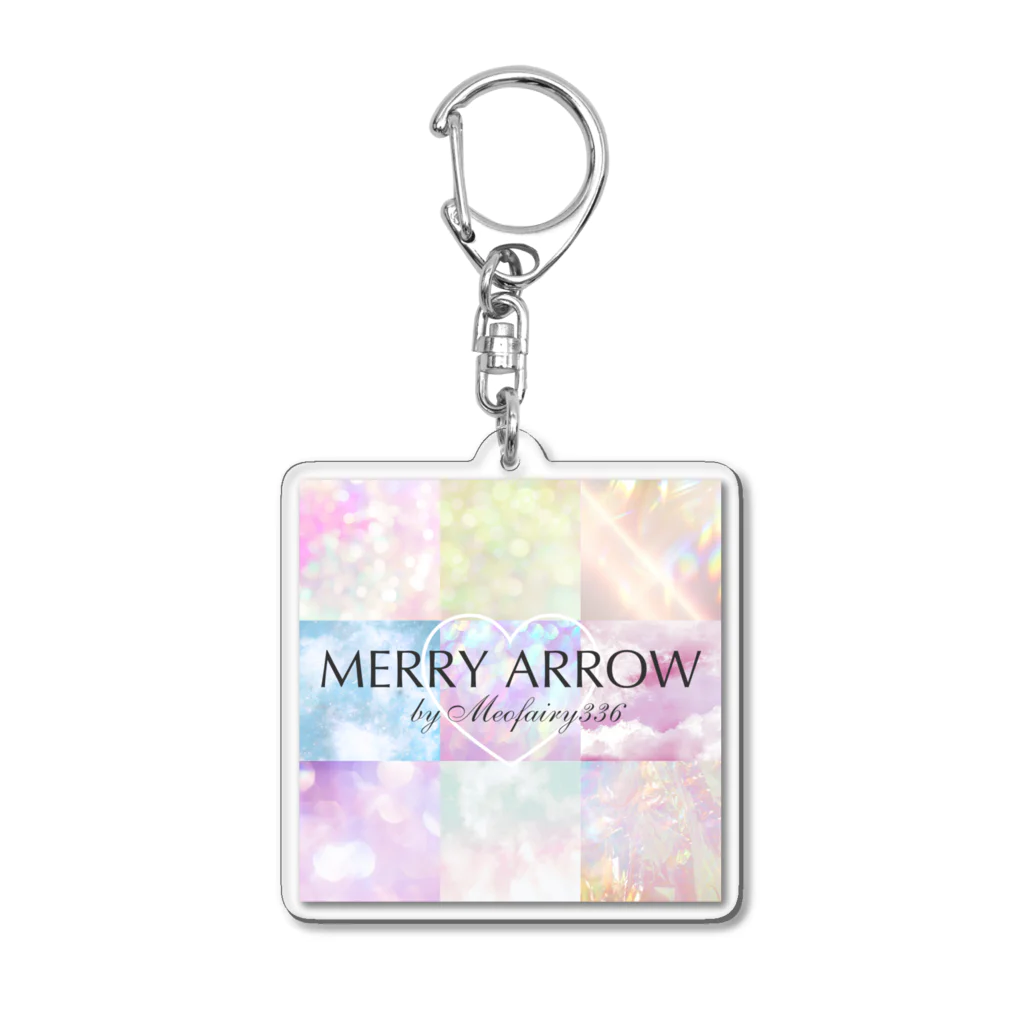 MERRY ARROW by meofairy336のMERRY ARROW LOGO アクリルキーホルダー