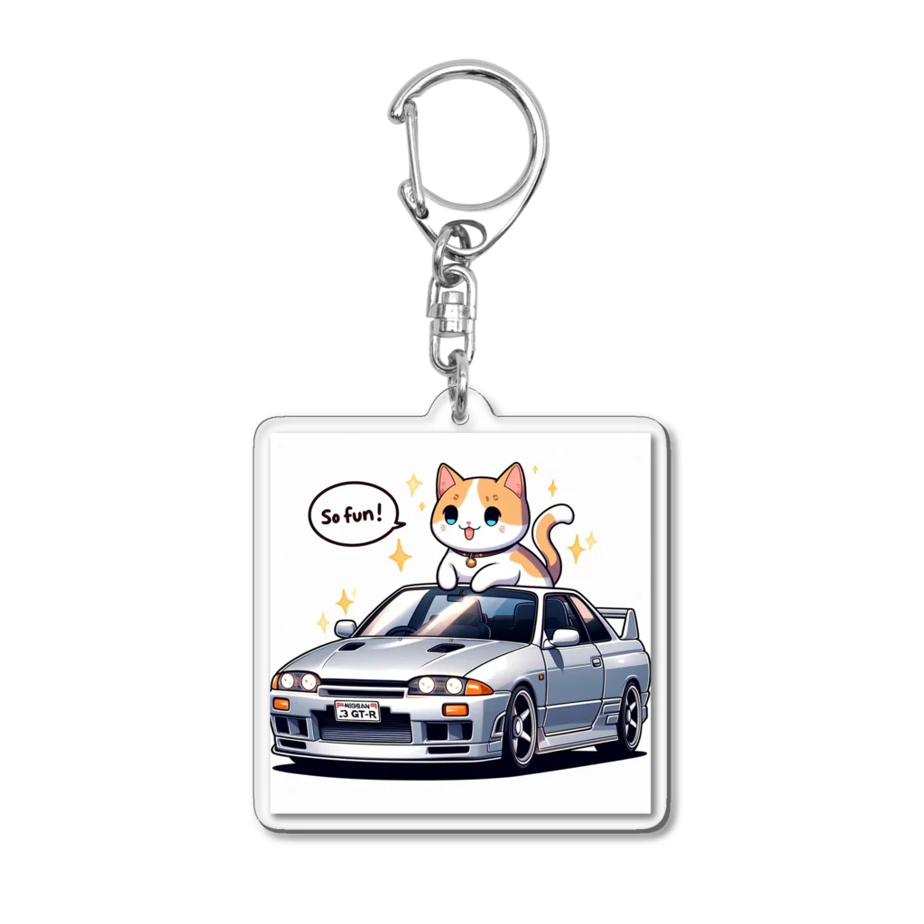 takkun0328のGT-Rキャットアドベンチャー Acrylic Key Chain