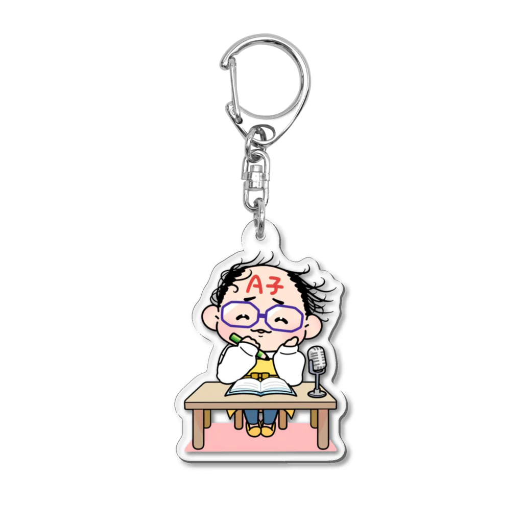 A子のニッコリA子 Acrylic Key Chain