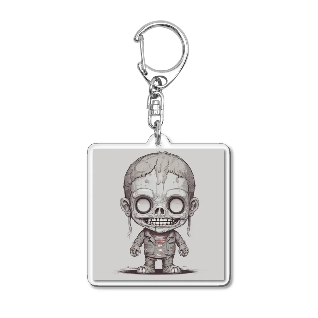 saitou1x4のホラー　ゾンビ１５ Acrylic Key Chain