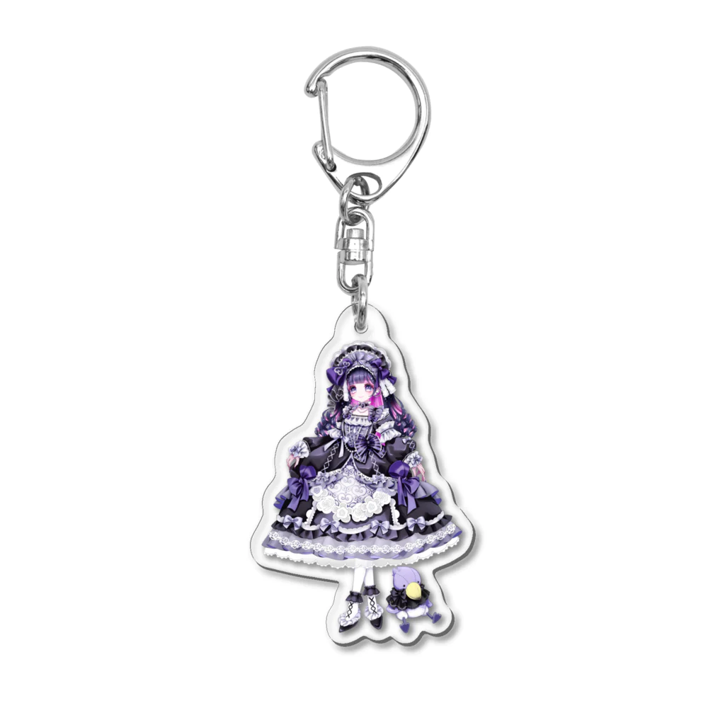 えんぺらぁすいこの豪奢なドレスすいこ Acrylic Key Chain