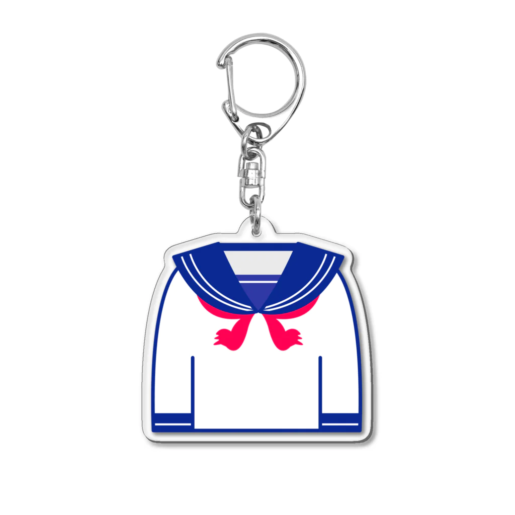 So湖いらの「BIWAKO DE SAILOR SUIT」ダイカットアクリルキーホルダー アクリルキーホルダー