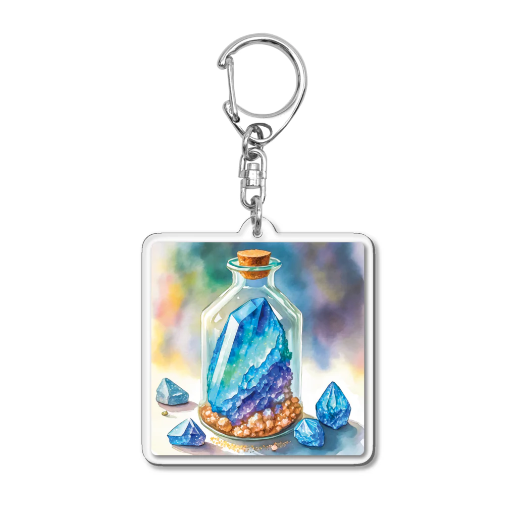 アリエルの空想鉱物店 "Arier's Imaginary Mineral Shop"の空想鉱物〈小瓶Ⅱ〉・文具系 Acrylic Key Chain