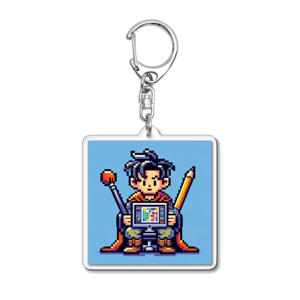 勇者@PixelArtの勇者@pixelart Acrylic Key Chain