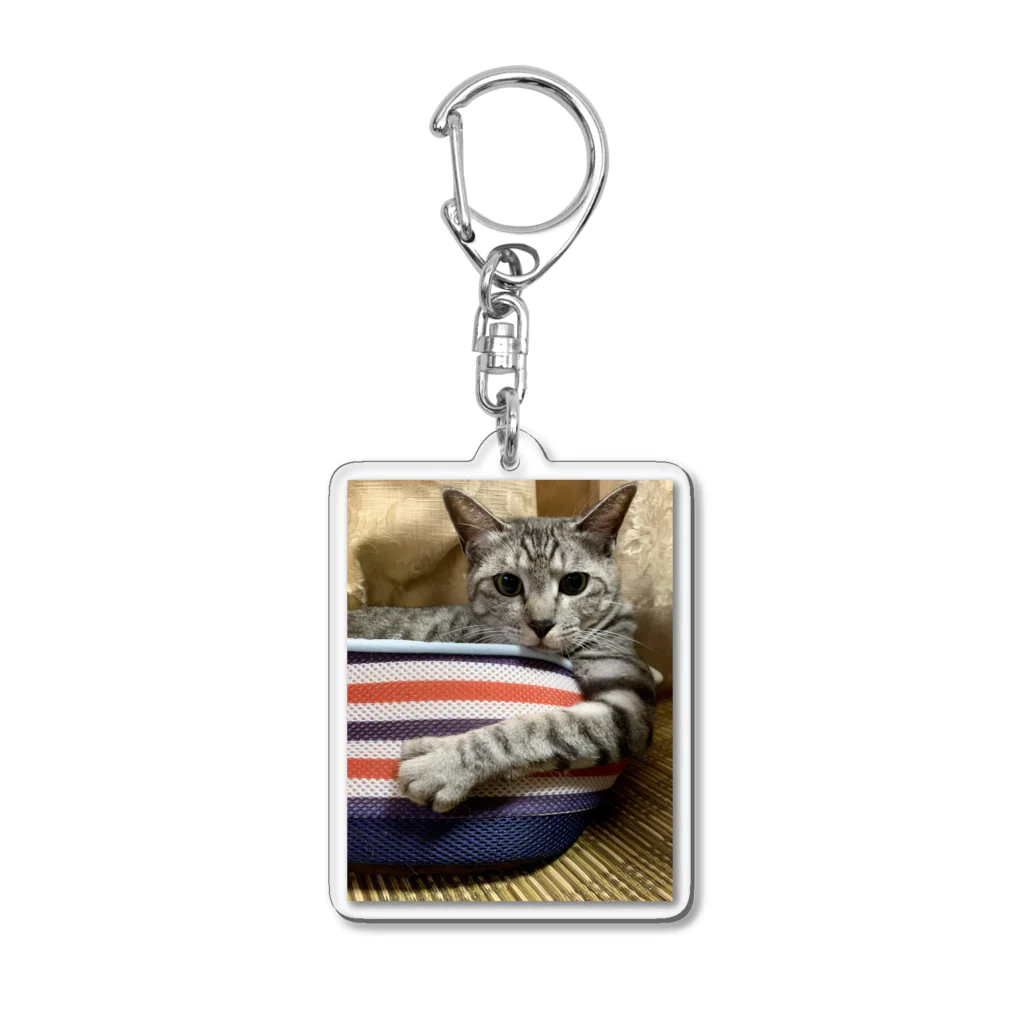 fashion-sametarouのワイルドだろ〜 Acrylic Key Chain