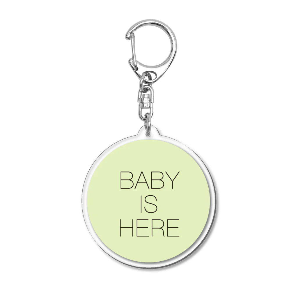 arekoreのBaby is here Acrylic Key Chain