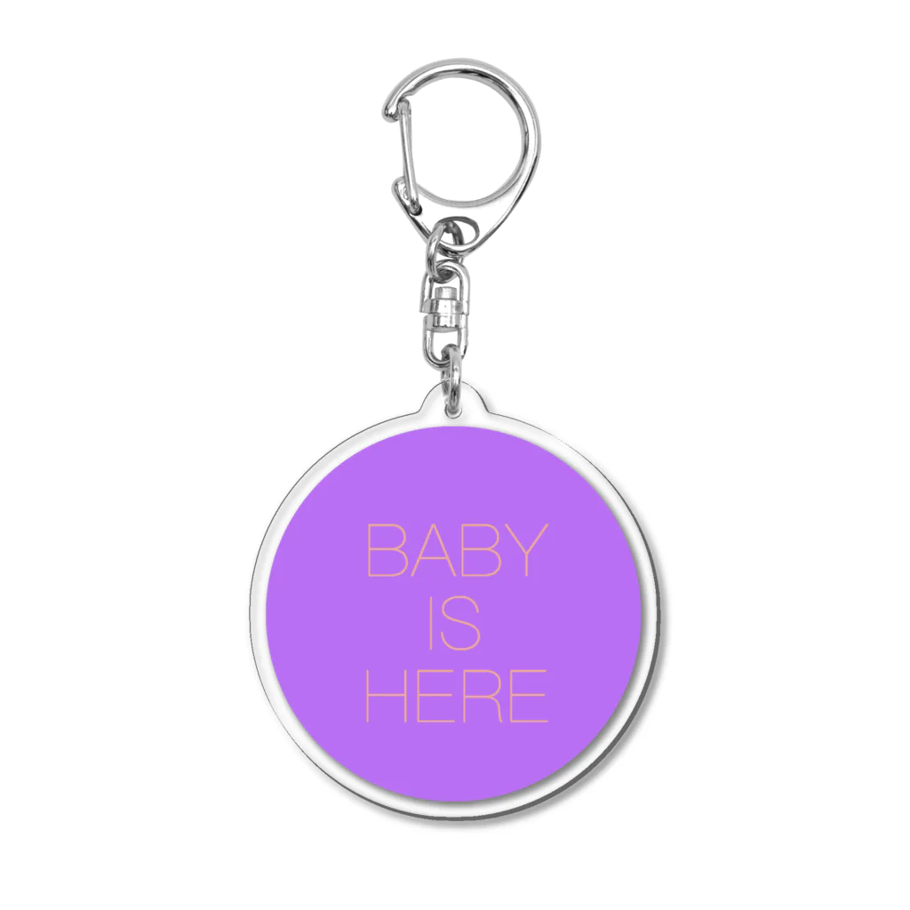 arekoreのBaby is here Acrylic Key Chain