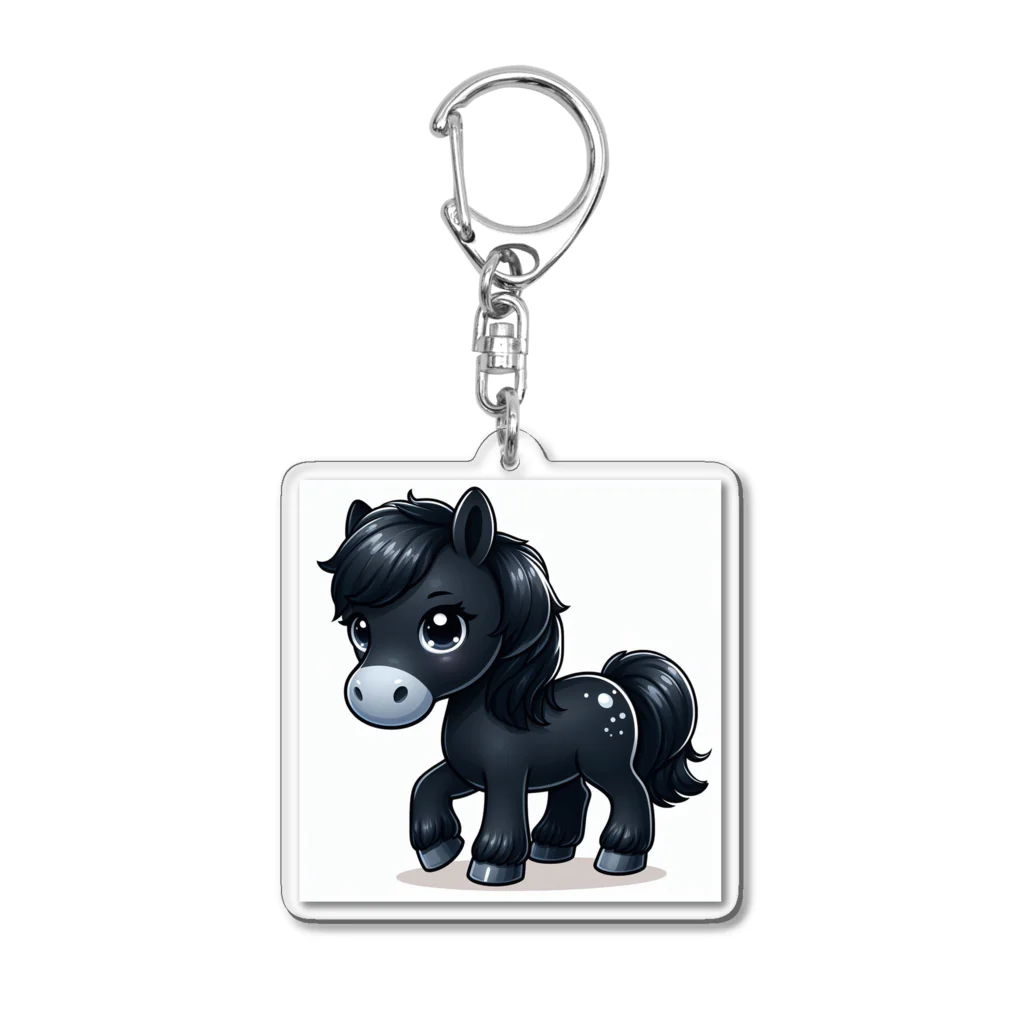 yos-1292583のサラサラブレ Acrylic Key Chain