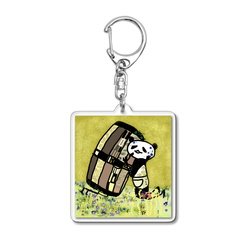 大熊猫輔商店のせっぷん Acrylic Key Chain