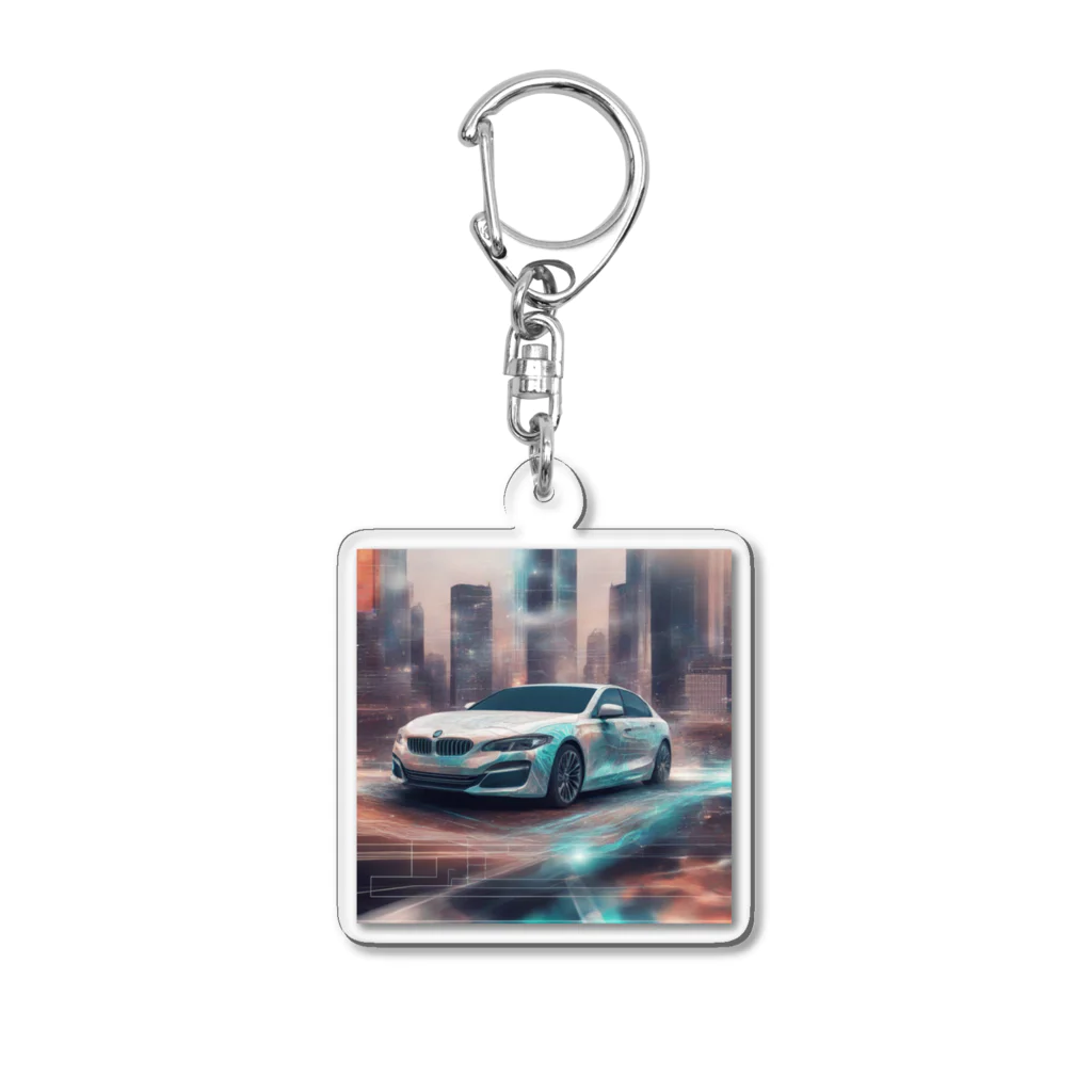 未来工房のAugmented Car Vision Acrylic Key Chain