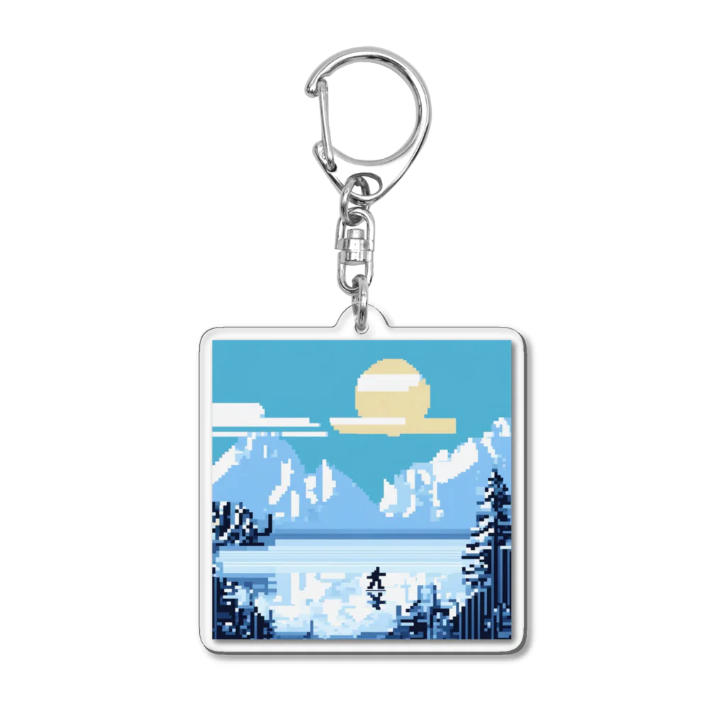 mazislowlifeの巨大な氷山 Acrylic Key Chain