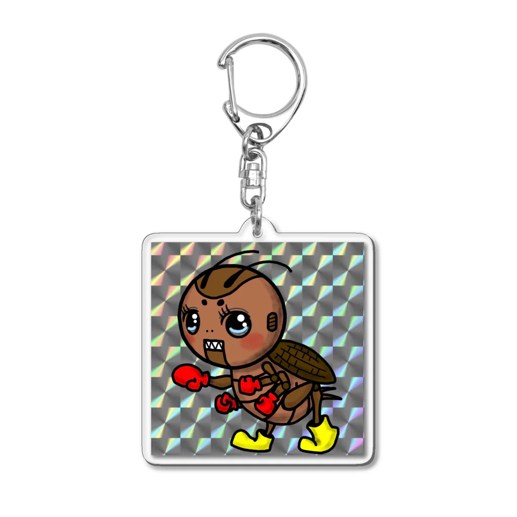 Geckoのメカコオロギ Acrylic Key Chain