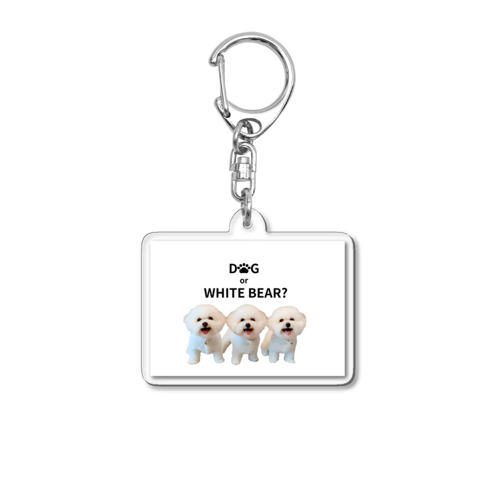 liabear_comのもふもふBEAR Acrylic Key Chain