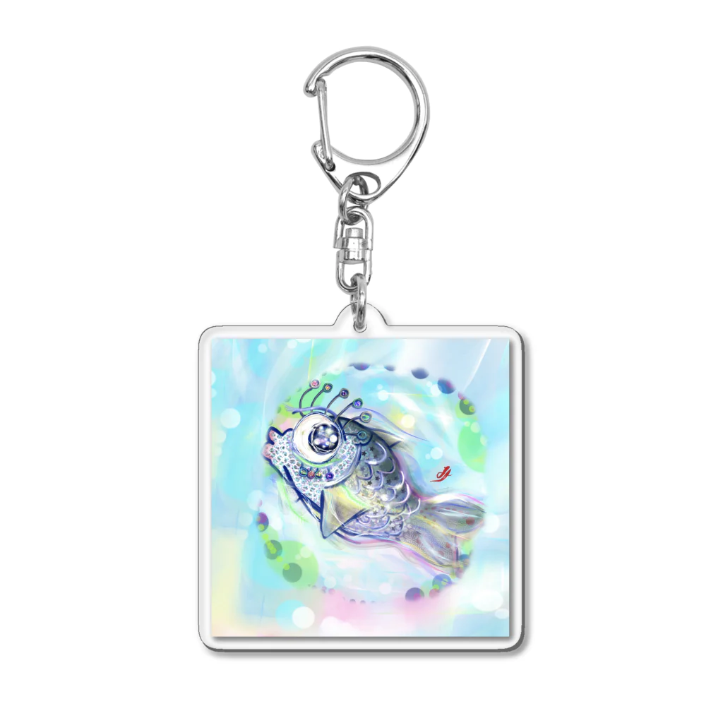 mmty🫑みーまんのオラ真鯵🐟-5 Acrylic Key Chain