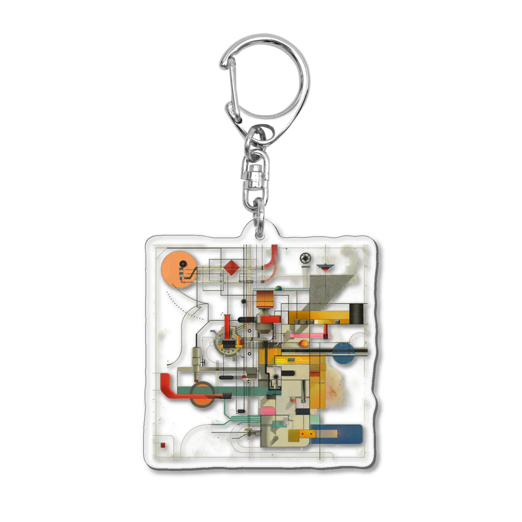 MistyStarkのダイアグラム Acrylic Key Chain