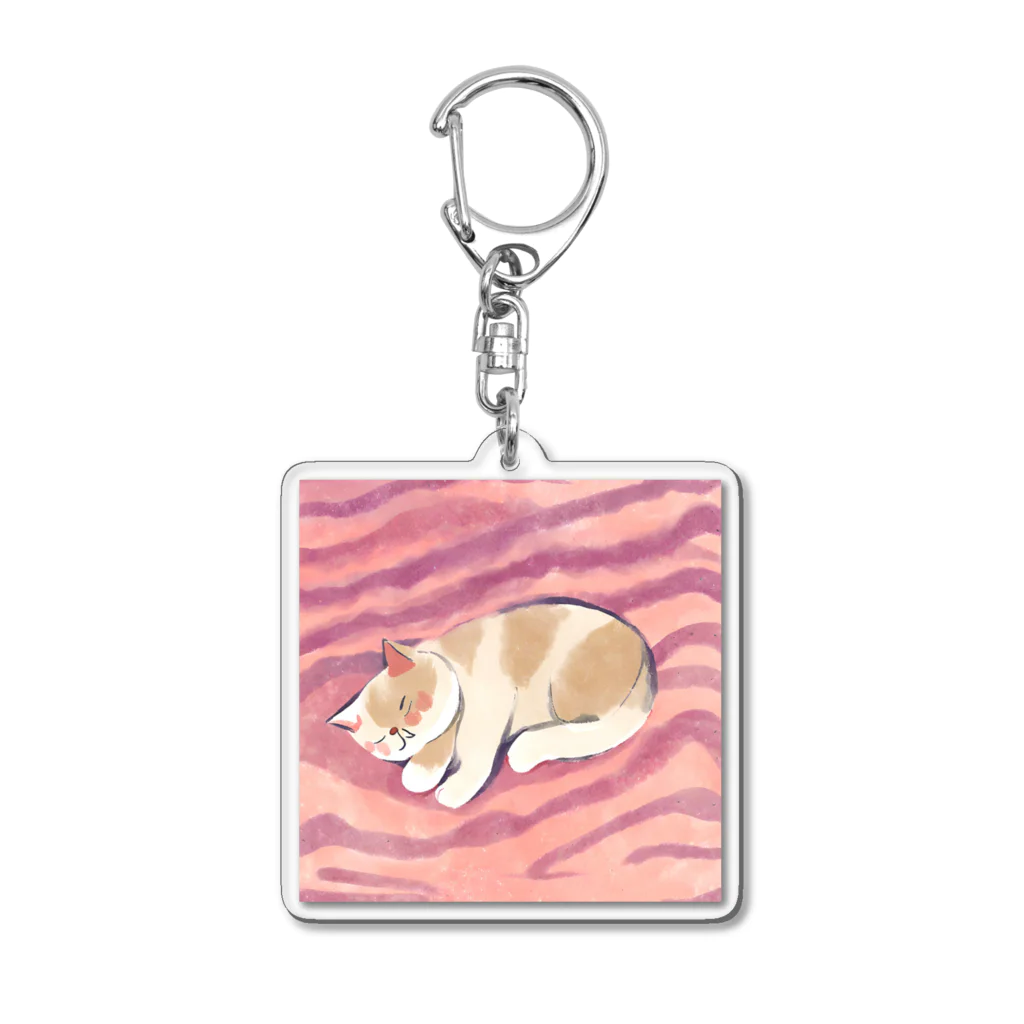 K-SHIKI_JapanesethingsのHIRUNENEKO② Acrylic Key Chain