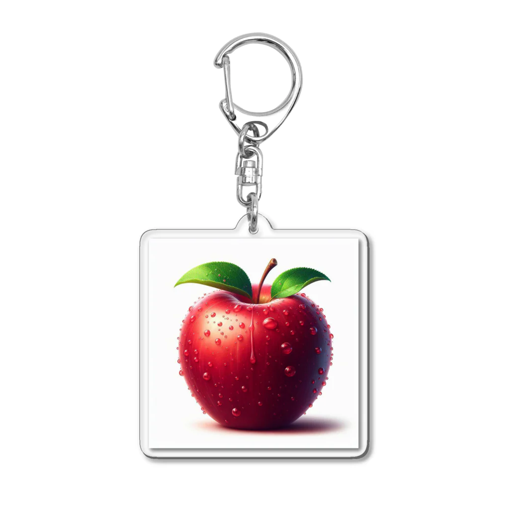 Dream factoryのフルーツ　リンゴ Acrylic Key Chain