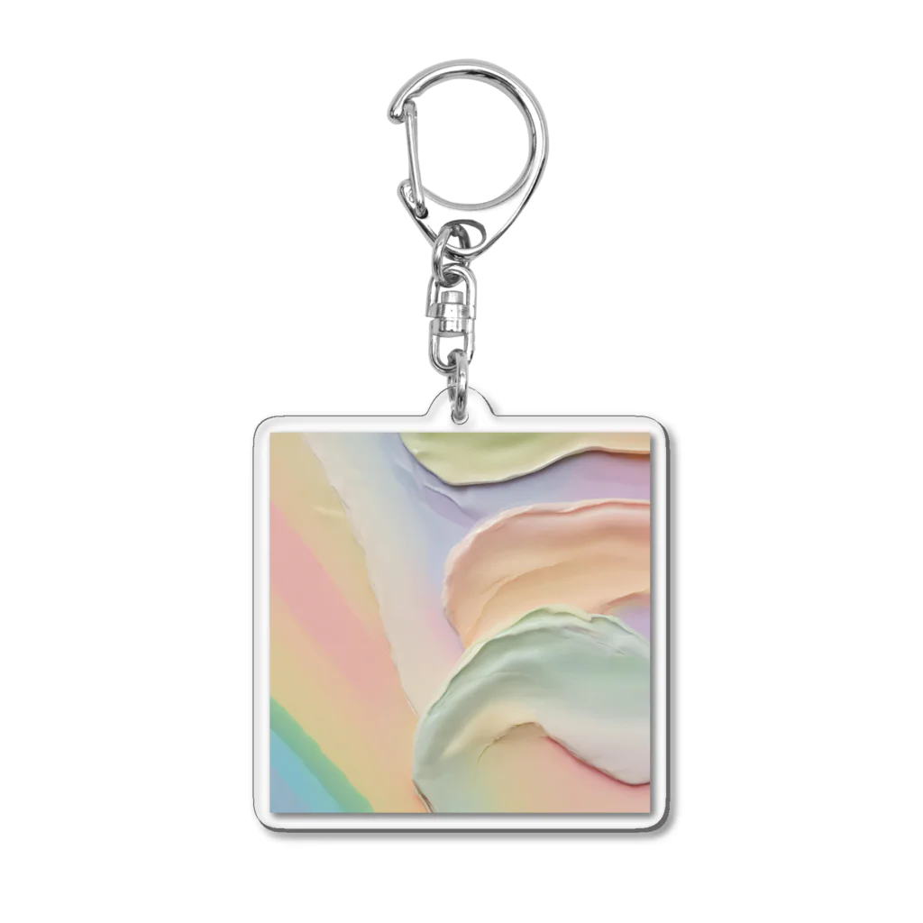 eclat-misaのtextureart series Acrylic Key Chain