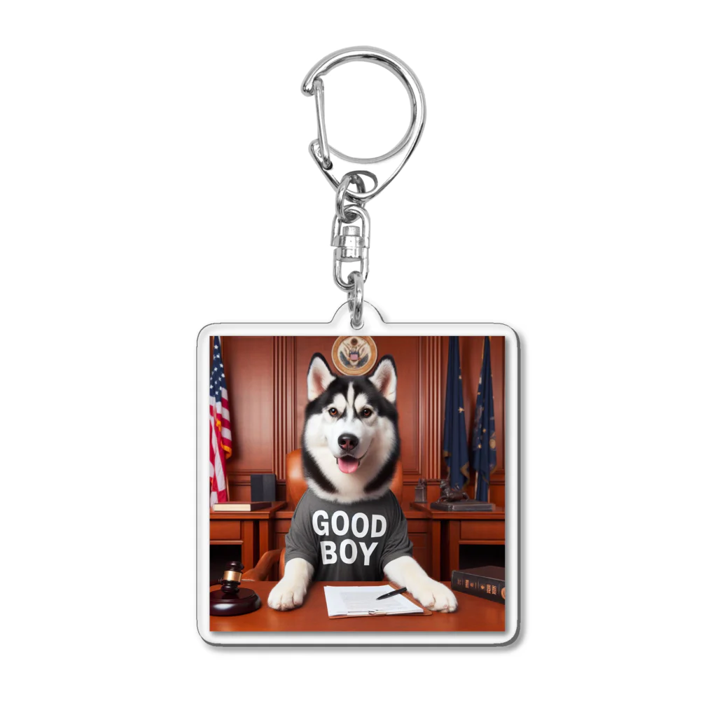 qloのGOOD BOY大統領 Acrylic Key Chain