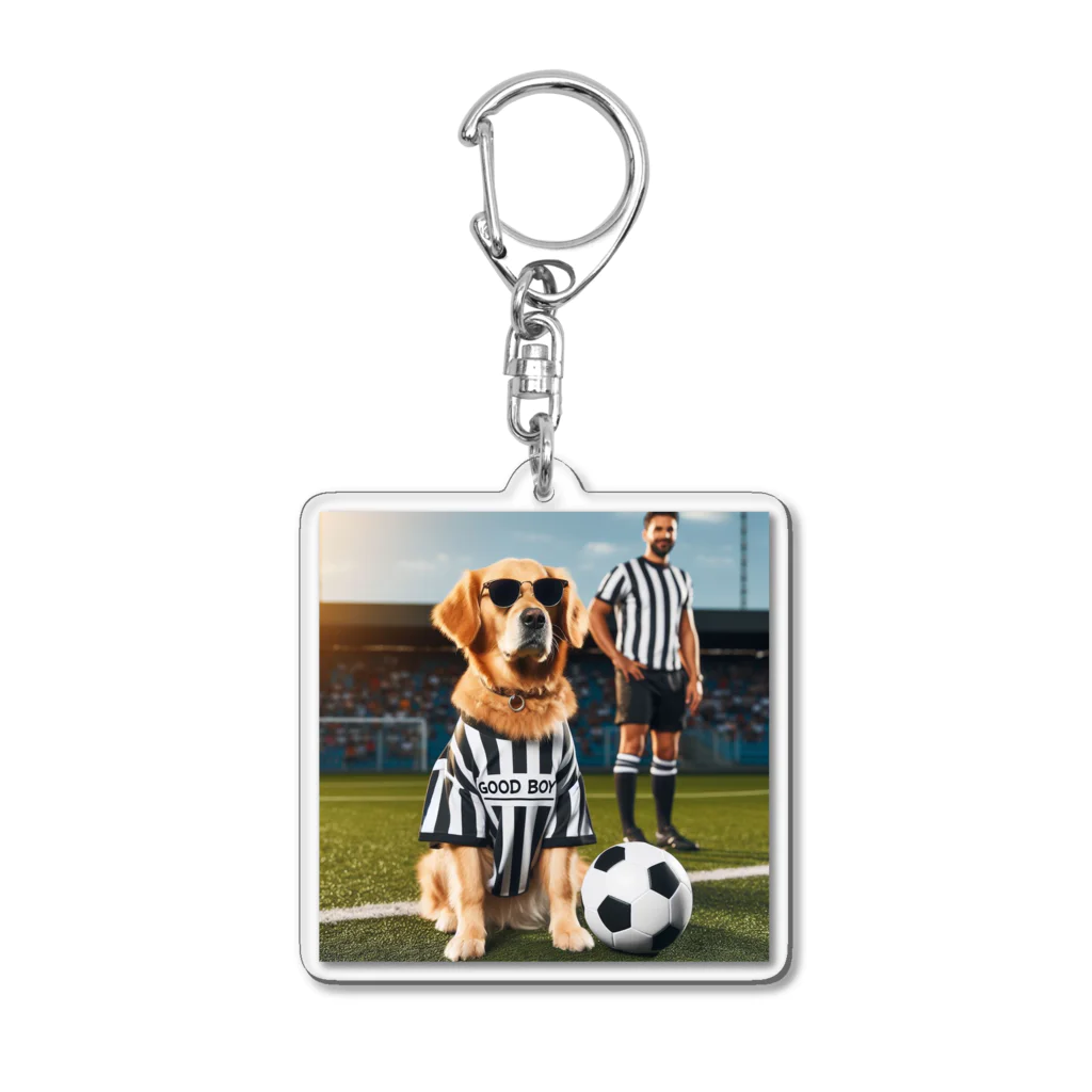 qloのレフェリーGOOD BOY Acrylic Key Chain