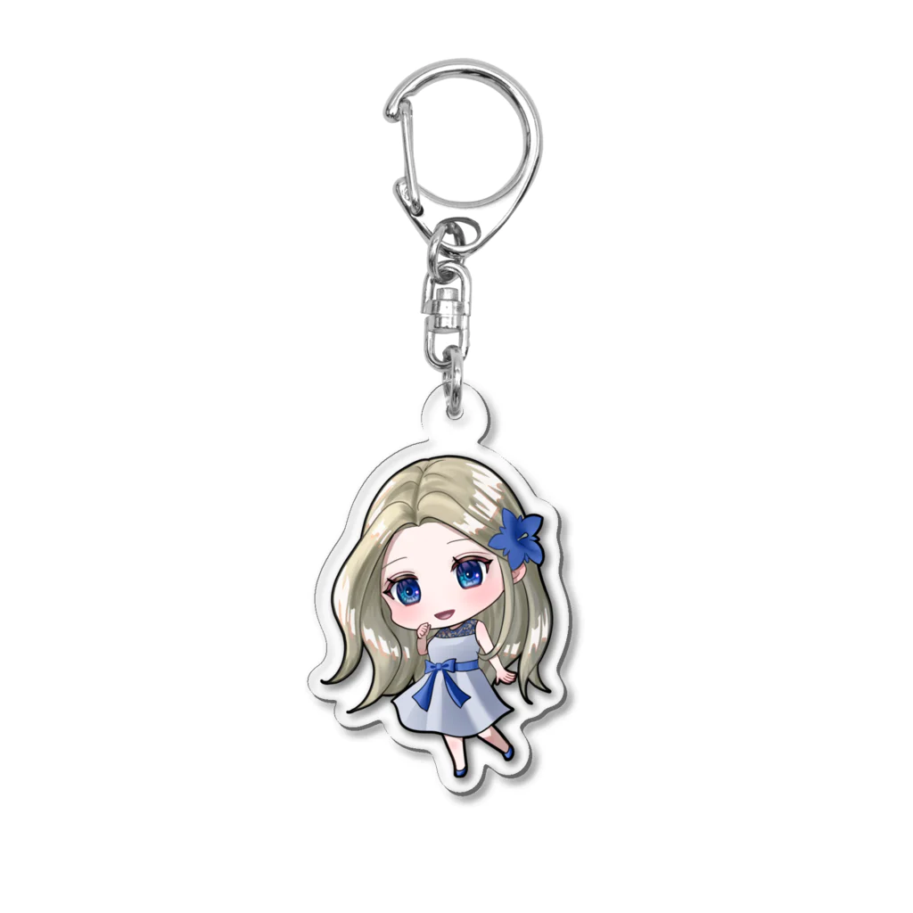 【引きこもりホステス】ErikaのノーマルErika Acrylic Key Chain