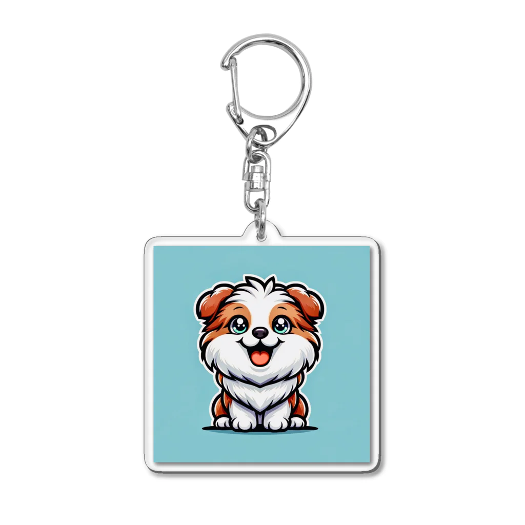 動物好きのあなた絵の愛犬家のためのグッズシリーズ Acrylic Key Chain