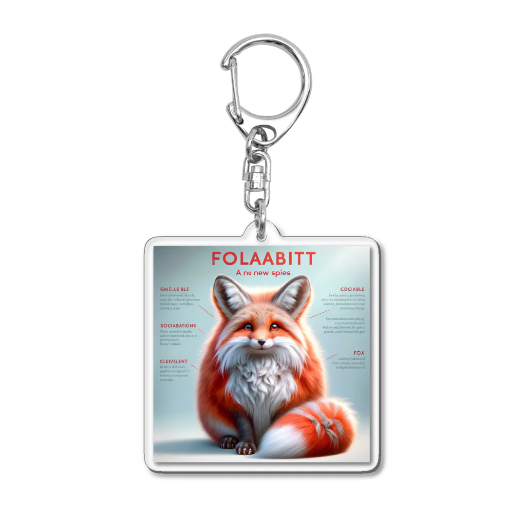 Rururu_ruの『FOLAABITT』 Acrylic Key Chain