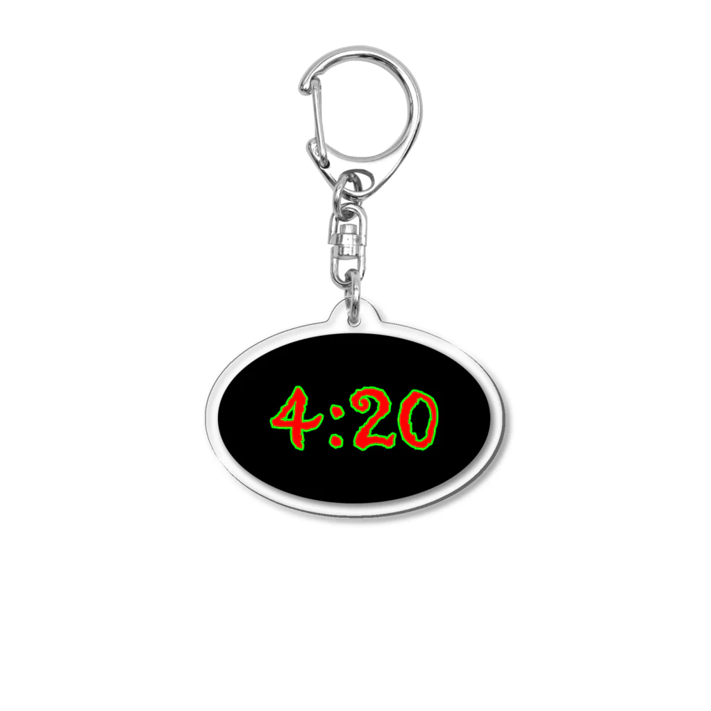 OFF THE GRID の4:20 Acrylic Key Chain