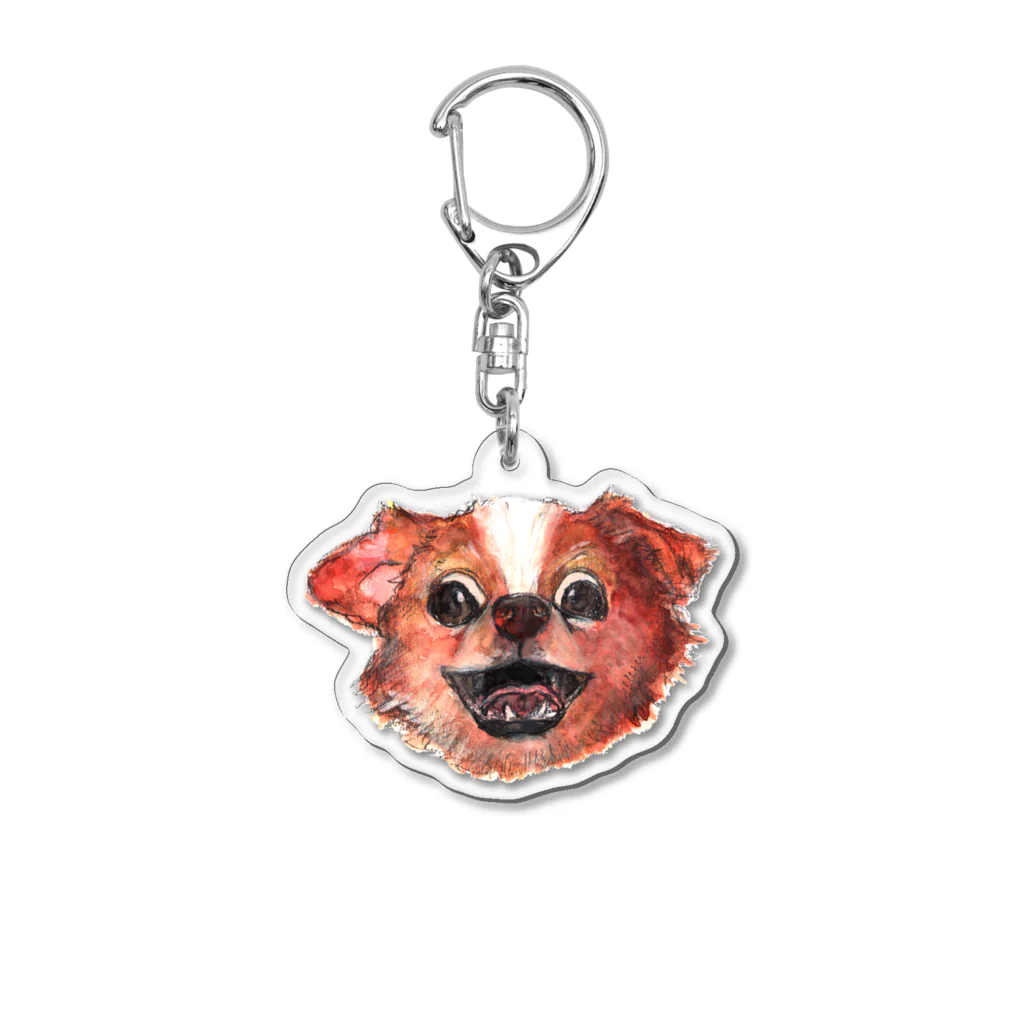 299oflifeのおどろきチワワ Acrylic Key Chain