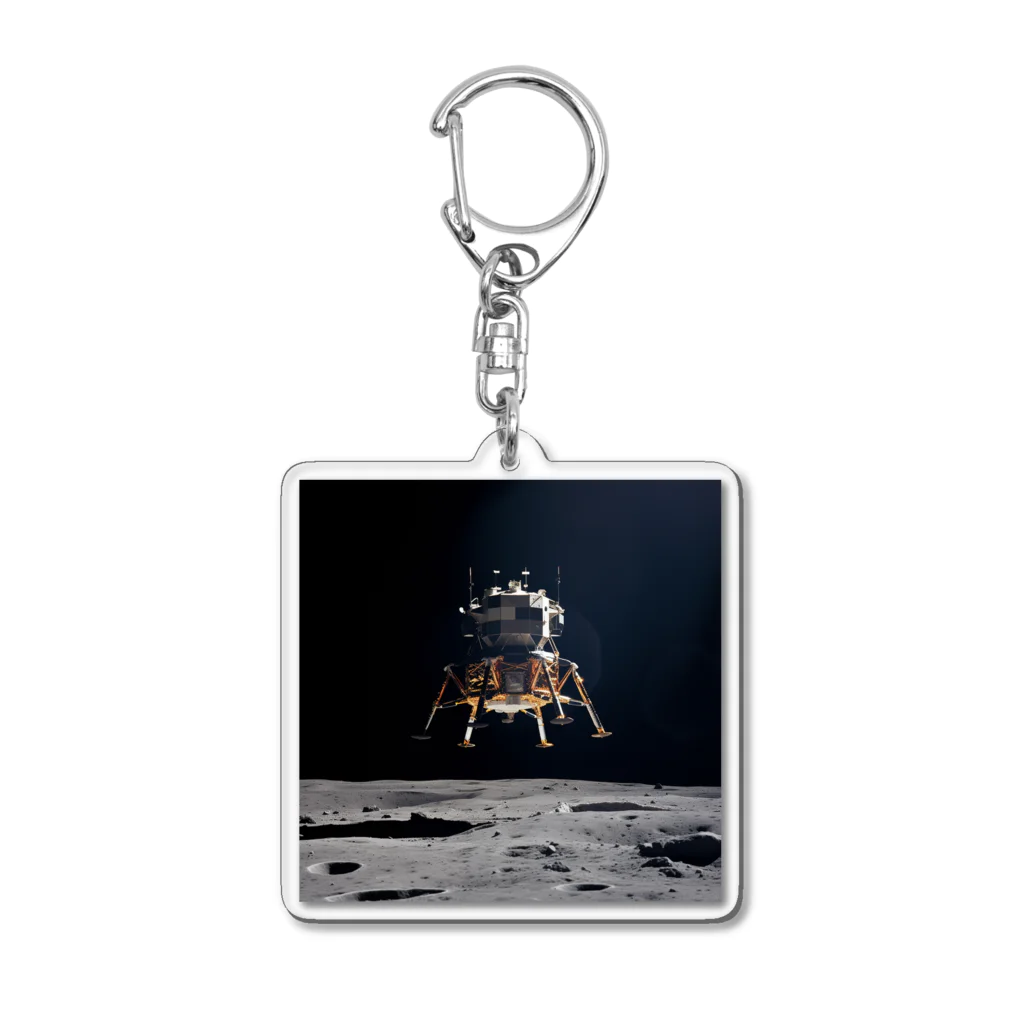 AQUAMETAVERSEの衛星　なでしこ1478 Acrylic Key Chain