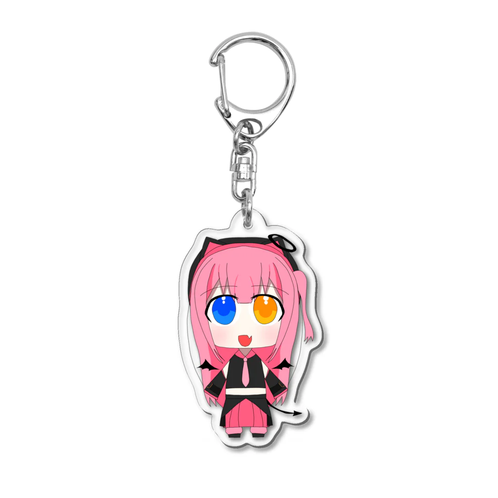 猫宮リリアのあくりるき〜ほるだ〜 Acrylic Key Chain