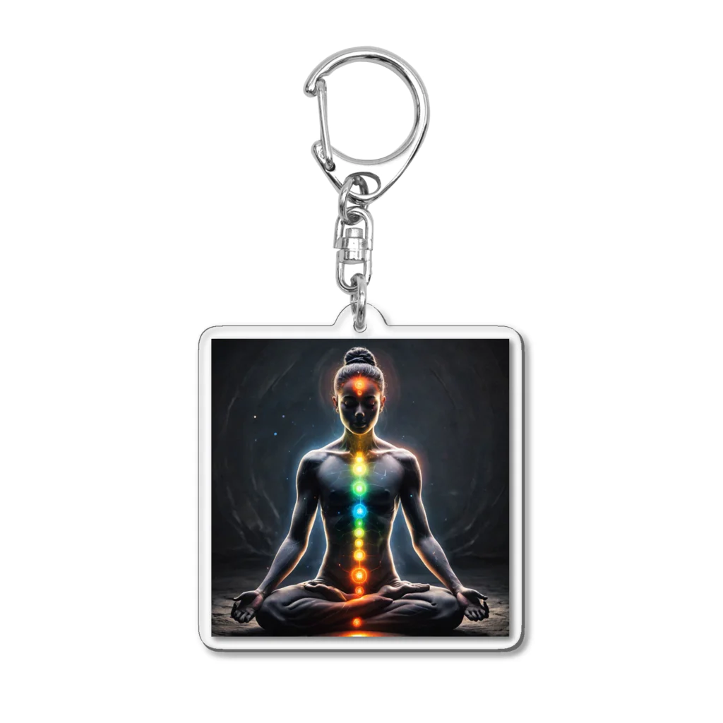 ChakraChicのChakraChic ZAZEN Acrylic Key Chain