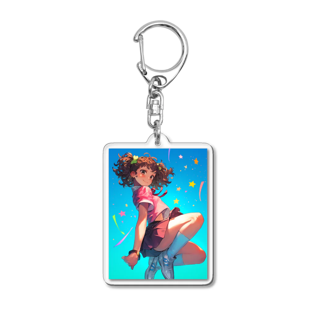 AQUAMETAVERSEの星屑のメロディ Marsa 106 Acrylic Key Chain