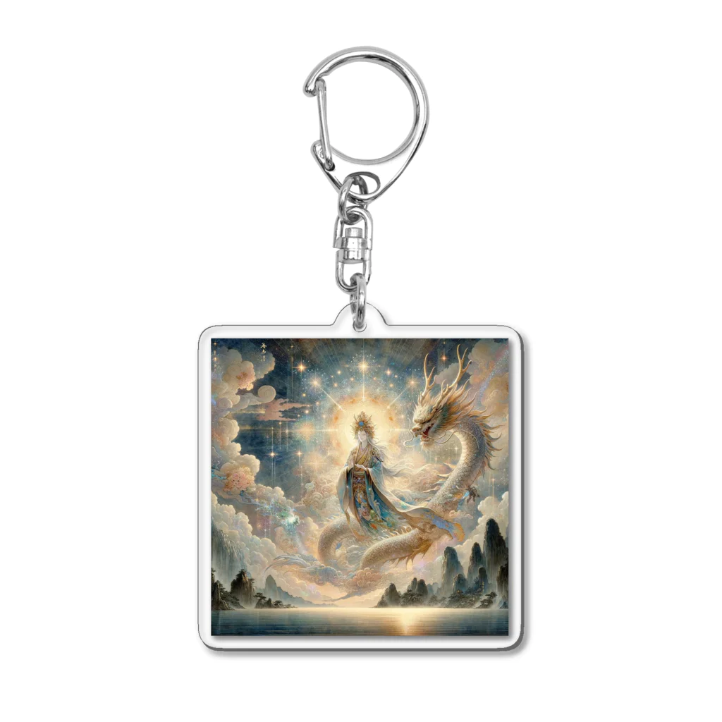 YOROZU屋 FuuのBENZAITEN&DRAGON❤️🐉 Acrylic Key Chain