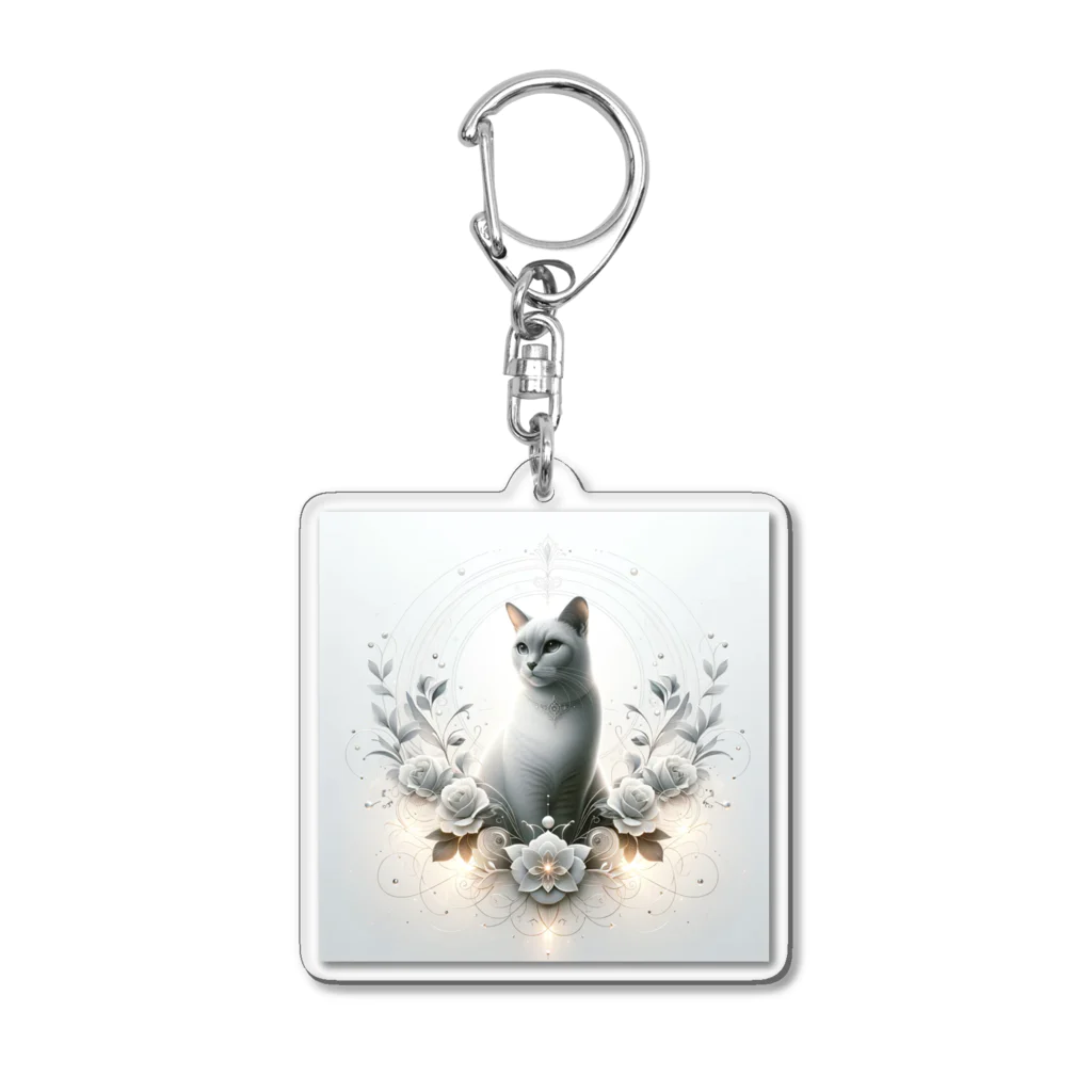 nkcamelliaの美猫 Acrylic Key Chain