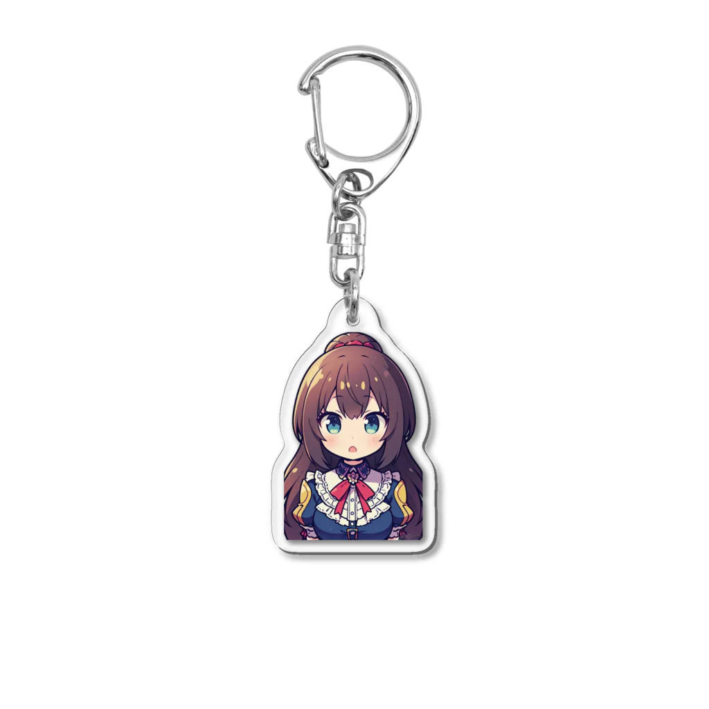 ミニキャラショップのお姫様 Acrylic Key Chain