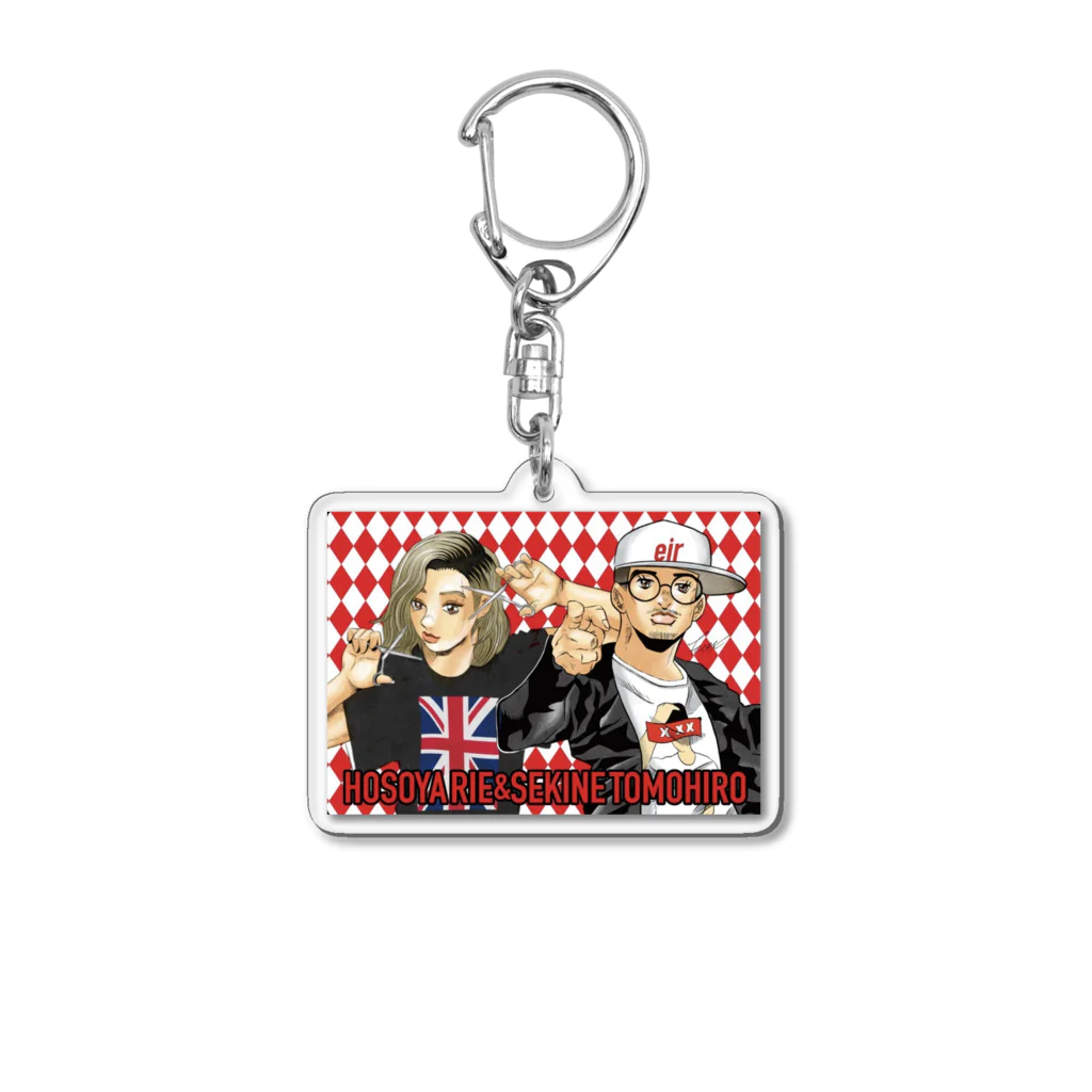 Art of RieのArt of RIE Acrylic Key Chain