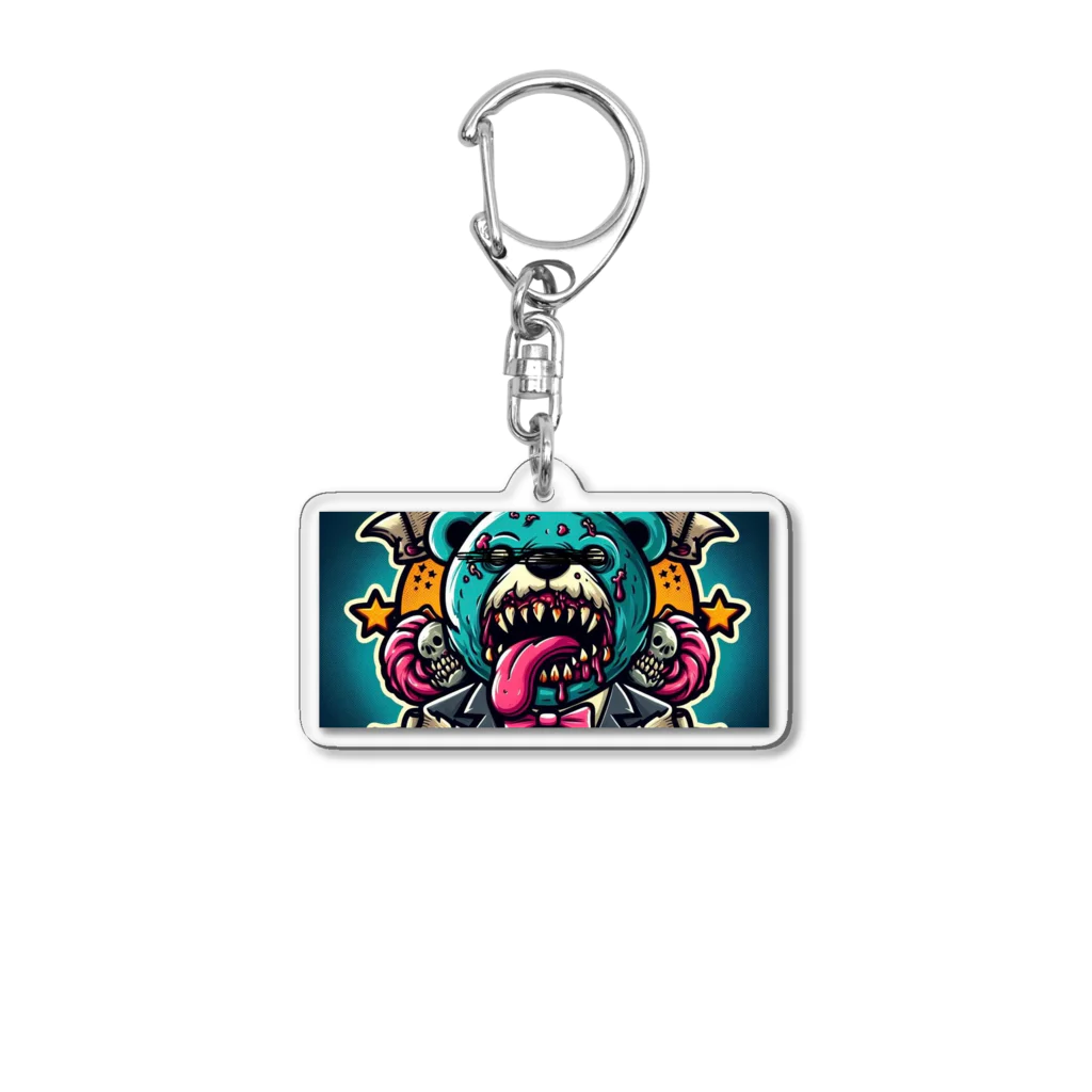 animlavo.のゾンビクマ社長 Acrylic Key Chain