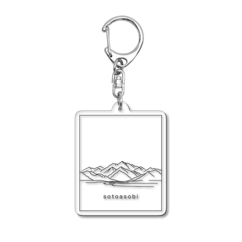 sotoasobiのsotoasobi -Northern Alps- Acrylic Key Chain