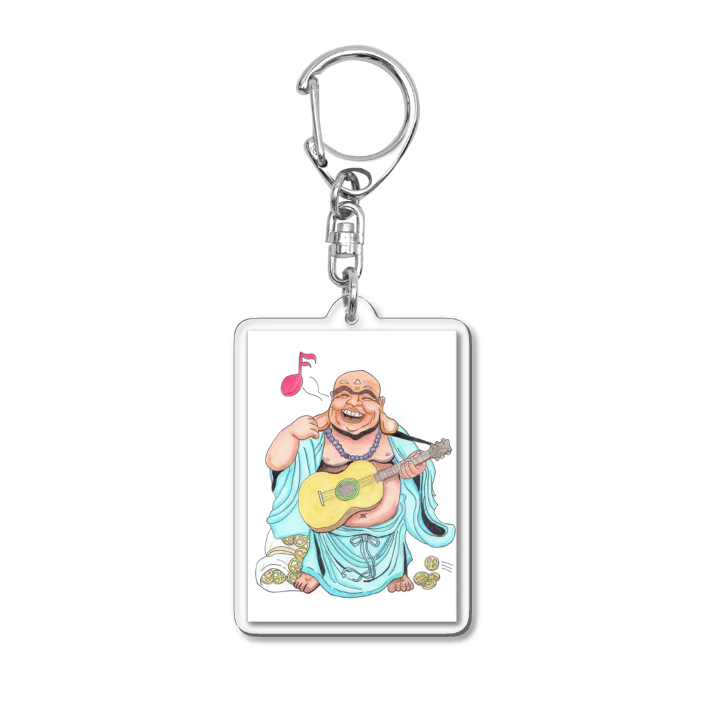 Daria tanakaの歌うみーろっく君 Acrylic Key Chain