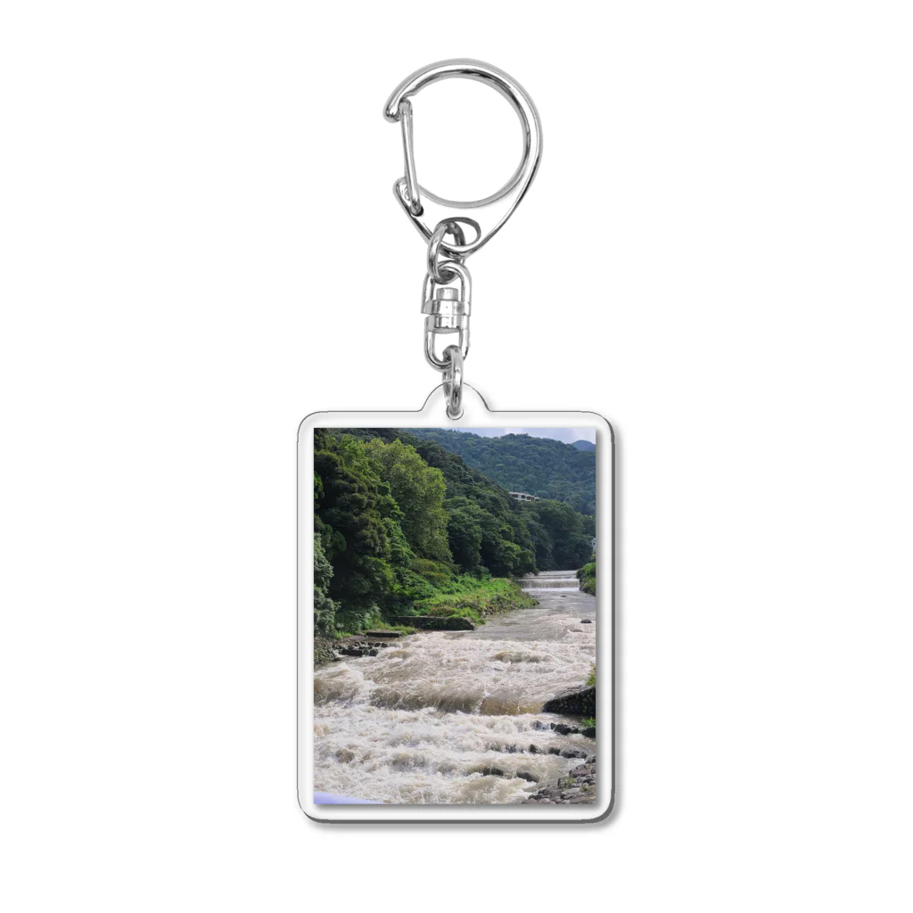 TACOIKAのHakone　RainyDay Acrylic Key Chain