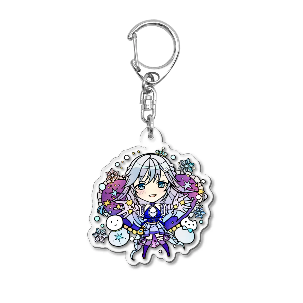 待雪ルミ乃グッズの待雪ルミ乃　SD Acrylic Key Chain